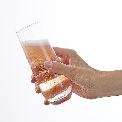 JoyJolt Milo Stemless Champagne Flute 4-pc. Set