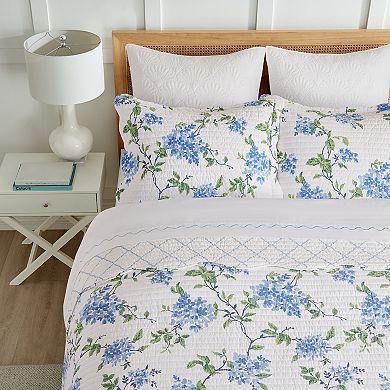 Draper James Darlene 3-pc. Reversible Scalloped Quilt Set