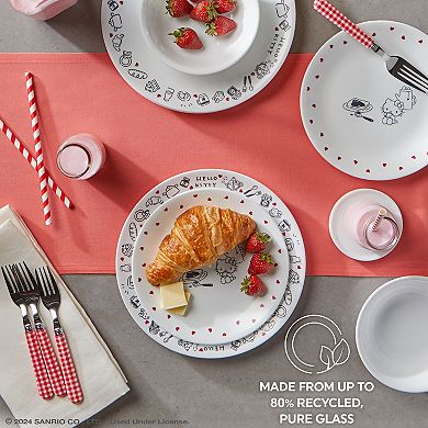 Corelle® Vitrelle® Hello Kitty® Very Delicious 12-Piece Dinnerware Set