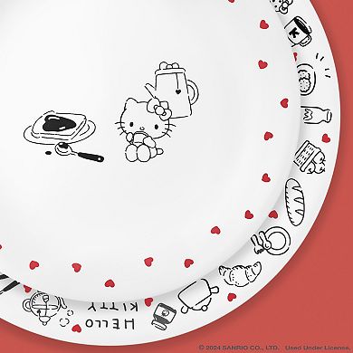 Corelle® Vitrelle® Hello Kitty® Very Delicious 12-Piece Dinnerware Set