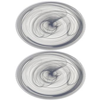 Handmade Centrifuge Canape Plates Perfect for Dinner Parties- Set of 2