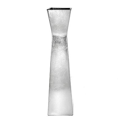 Pyramid Shape Glass Table Vase - Indoor or Outdoor Use