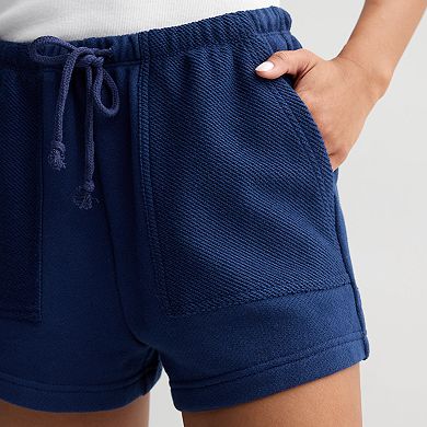 Juniors' SO® Beachy Terry Shorts