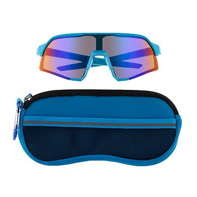 Children's Pan Oceanic Blue Razor Sunglasses