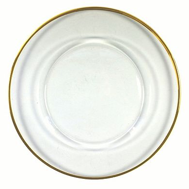 Hand-Painted Charger Plate for Classy Dining - Set of 12
