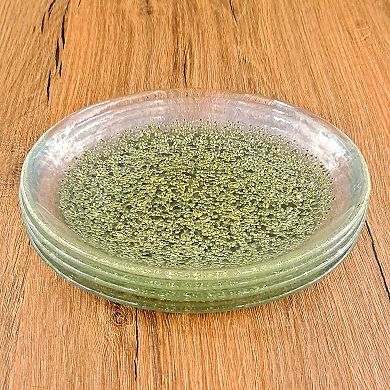 Durable Canape Plates Set of 4 Perfect for Serving Appetizers and Finger Foods