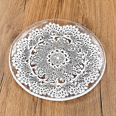 Elevate Dining with Handmade Glass Dinnerware - Set of 12