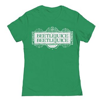 Junior's Beetlejuice Beetlejuice Logo Beetlejuice Graphic Tee