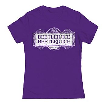 Junior's Beetlejuice Beetlejuice Logo Beetlejuice Graphic Tee