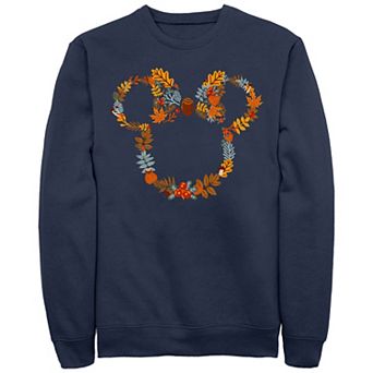 Disney's Mickey Mouse Autumn Wreath Men's Graphic Fleece