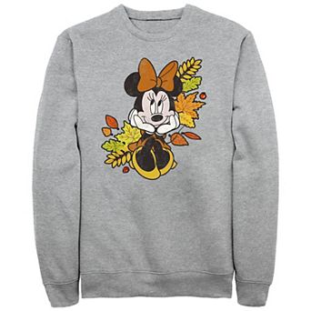 Disney's Minnie Mouse Autumn Leaves Men's Graphic Fleece