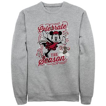 Disney's Minnie Mouse Celebrate The Season Men's Graphic Fleece