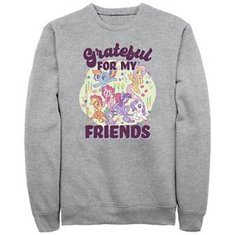 Men's My Little Pony Grateful For My Friends Graphic Fleece