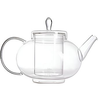 1,500ml Borosilicate Glass Teapot with Removable Infuser for Loose Leaf & Blooming Teas