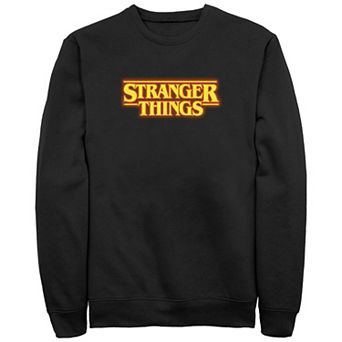 Men's Stranger Things Autumn Title Logo Graphic Fleece
