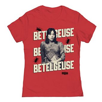 Junior's Astrid Betelgeuse Repeat Beetlejuice Graphic Tee