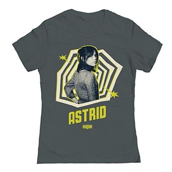 Junior's Astrid Pose Fill Beetlejuice Graphic Tee