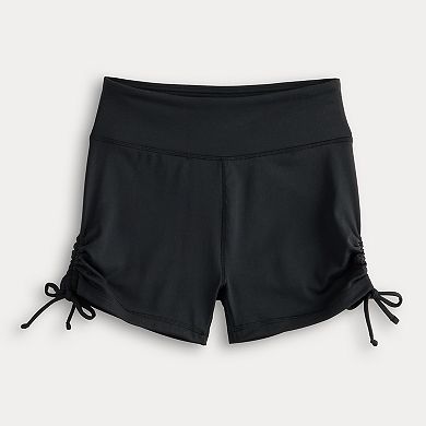 Juniors' SO® Sporty Cinch Side Bike Shorts