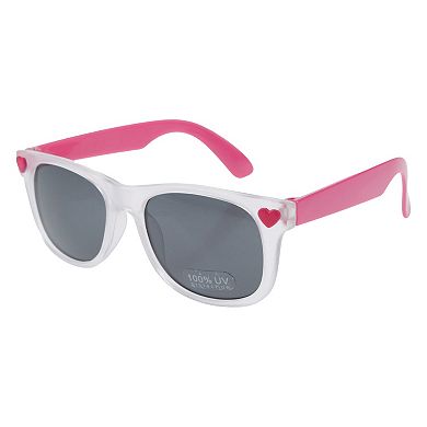 Girls Capelli Strawberry Sunglasses, Case & 2 pc Bracelet Set