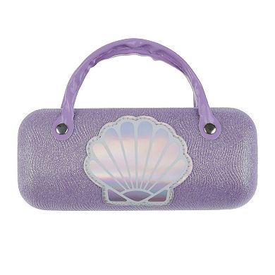 Girls Capelli Sea Shell Sunglasses, Case & 2 pc Bracelet Set