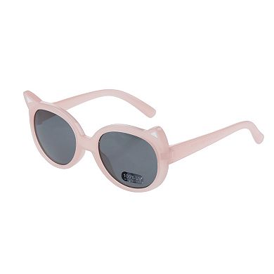 Girls Capelli Sequin Kitty Sunglasses, Case & 2pc Bracelet Set