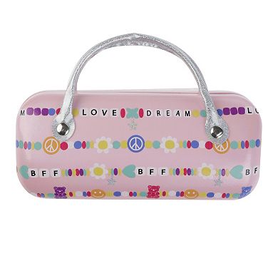 Girls Capelli Daisy Sunglasses, Case & 2pc Bracelet Set