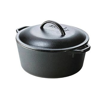 Cast Iron Dutch Oven 5-qt for Versatile Cooking