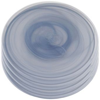 Set of 4 Salad Plates Elegant and Durable Plates for Fresh Salads and Appetizers