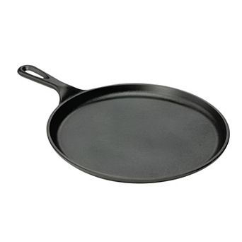 Cast Iron Skillet Round Frying Pan - Versatile Griddle for Stovetop, Campfire, & Oven