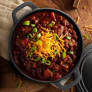 3.4-Qt Cast Iron Dutch Oven with Dome Lid, Pre-Seasoned for Stovetop, Oven, Campfire Cooking, Grey