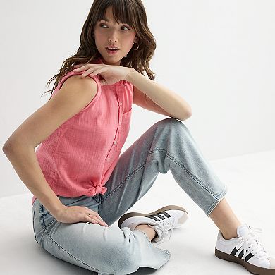 Juniors' SO® Sleeveless Shirt