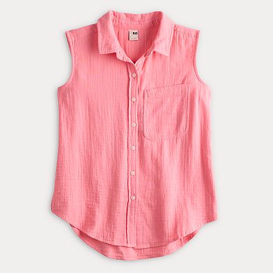 Juniors' SO® Sleeveless Shirt