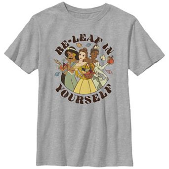 Disney Princess Be-Leaf In Yourself Boys 8-20 Graphic Tee
