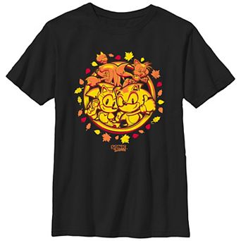 Boys 8-20 Sonic The Hedgehog Autumn Ring Graphic Tee