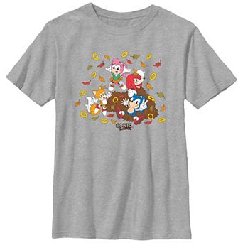 Boys 8-20 Sonic The Hedgehog Autumn Fun Graphic Tee