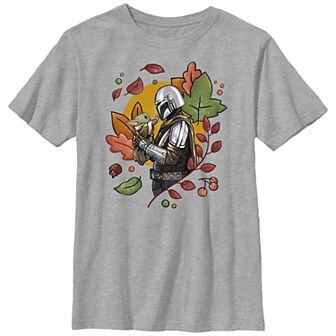 Boys 8-20 Star Wars The Mandalorian Fall Hug Graphic Tee