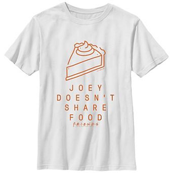 Boys 8-20 Friends Joey Doesn't Share Food Graphic Tee