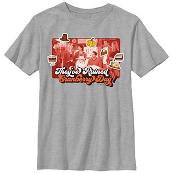 Boys 8-20 Friends They've Ruined Cranberry Day Graphic Tee