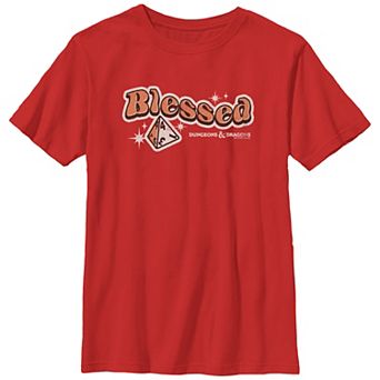Boys 8-20 Dungeons & Dragons Blessed Graphic Tee