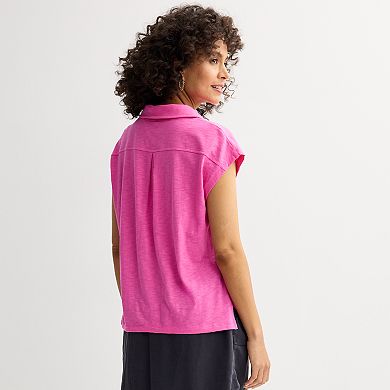 Women's Sonoma Goods For Life® Knit Utility Shirt