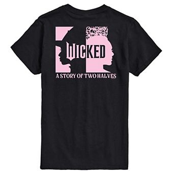 Big & Tall Wicked Story Of Two Halves Graphic Tee