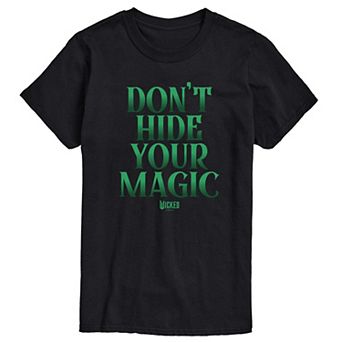 Big & Tall Wicked Don't Hide Your Magic Graphic Tee