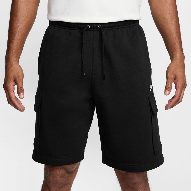 Men's Nike Club Cargo Shorts, Size: XL, Black