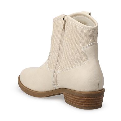 Sonoma Goods For Life Karynn Girls' Western Ankle Boots