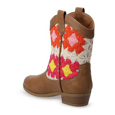 Sonoma Goods For Life® Innette Girls' Western Boots