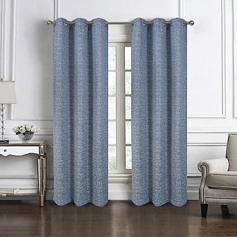 Roman Jacquard Casual And Premium Grommet Panel Pair