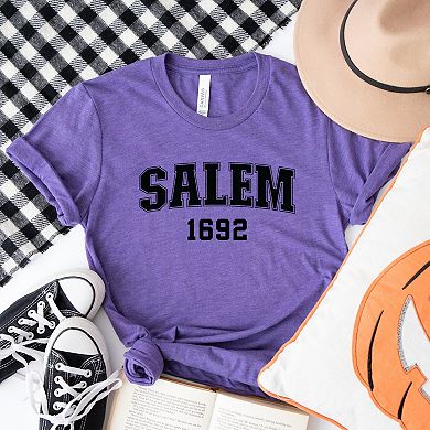 Simply Sage Market Varsity Salem 1692 Short Sleeve Tee