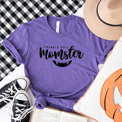 Simply Sage Market Totally Evil Momster Short Sleeve Tee