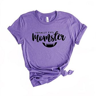 Simply Sage Market Totally Evil Momster Short Sleeve Tee