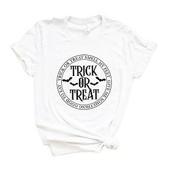 Simply Sage Market Trick Or Treat Circle Short Sleeve Tee